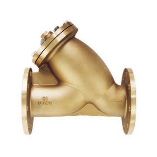 Factory supplies valve fitting prototype service brass flange Y-Strainer large size