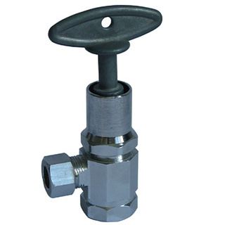 Low price 90 degree toilet forged brass Angle globe valve for the bathroom